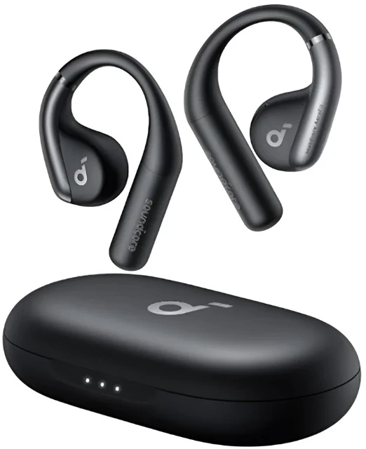 Ausinės Anker Soundcore AeroFit, Juodos spalvos