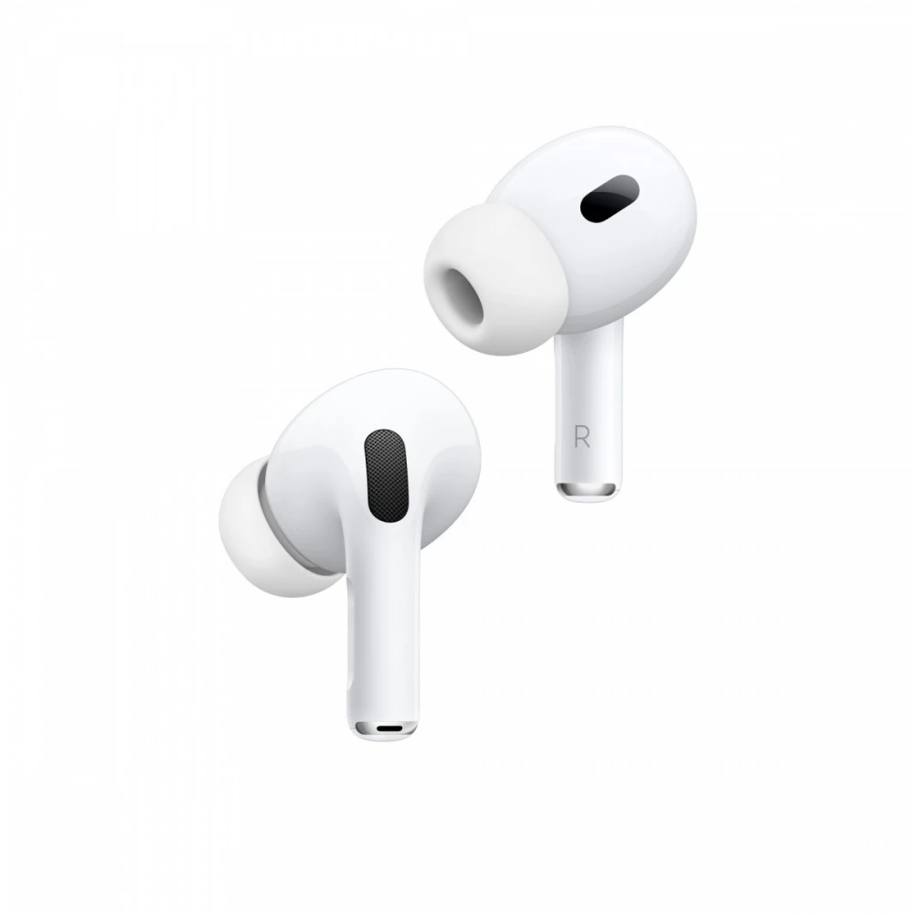 Ausinės Apple AirPods Pro (2 kartos) su "MagSafe" dėklu (USB-C), baltos spalvos