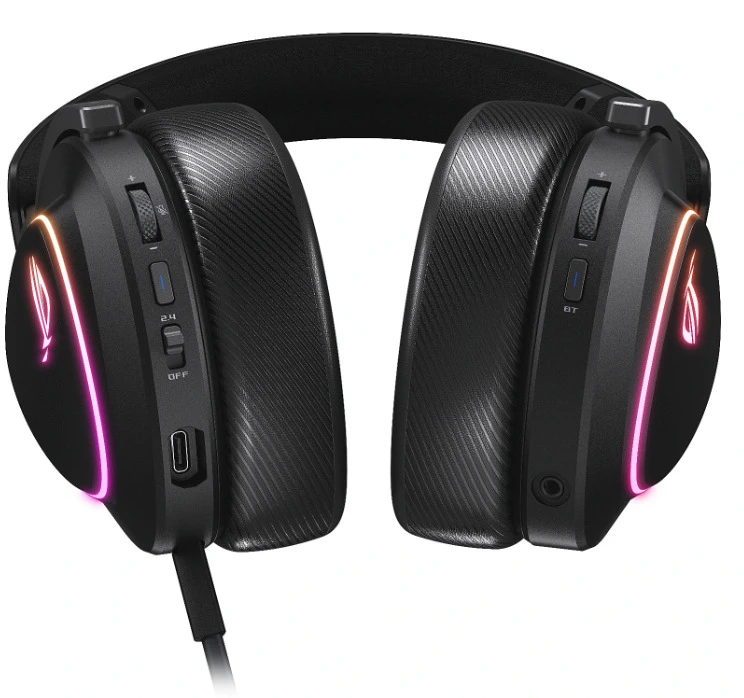 Ausinės Asus ROG DELTA II Juodas
