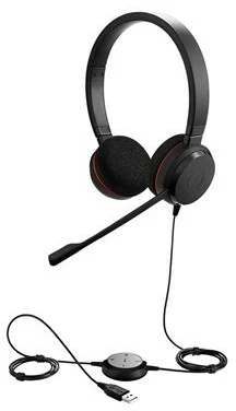 Ausinės Jabra Evolve 20 UC Stereo (Juodas)