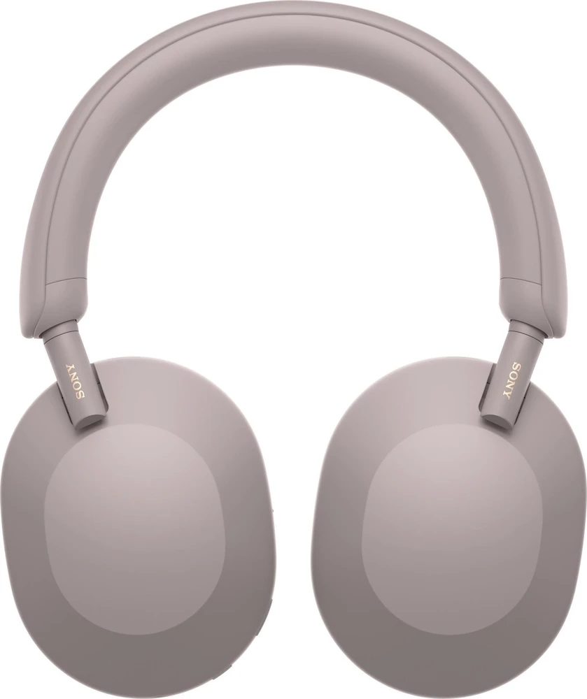 Belaidės ausinės Sony WH-1000XM5 su triukšmo slopinimo technologija, Rožinės