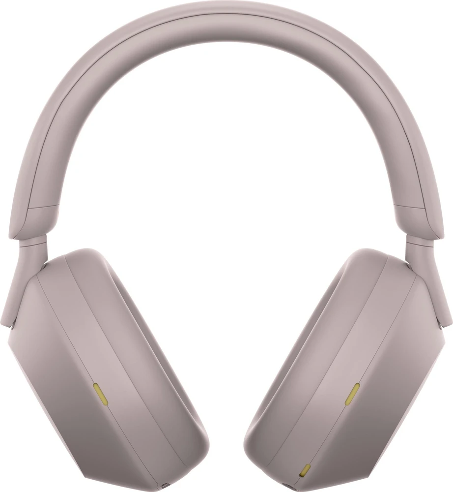 Belaidės ausinės Sony WH-1000XM5 su triukšmo slopinimo technologija, Rožinės