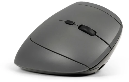 Bakker Elkhuizen BakkerElkhuizen MidWay bezvadu pele birojam ar RF, Bluetooth un USB Type-C, optiskā 2400 DPI, labās puses
