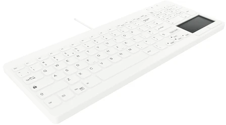 Contour ACTIVE KEY Higieninė kompaktiška ultraplona jutiklinė klaviatūra