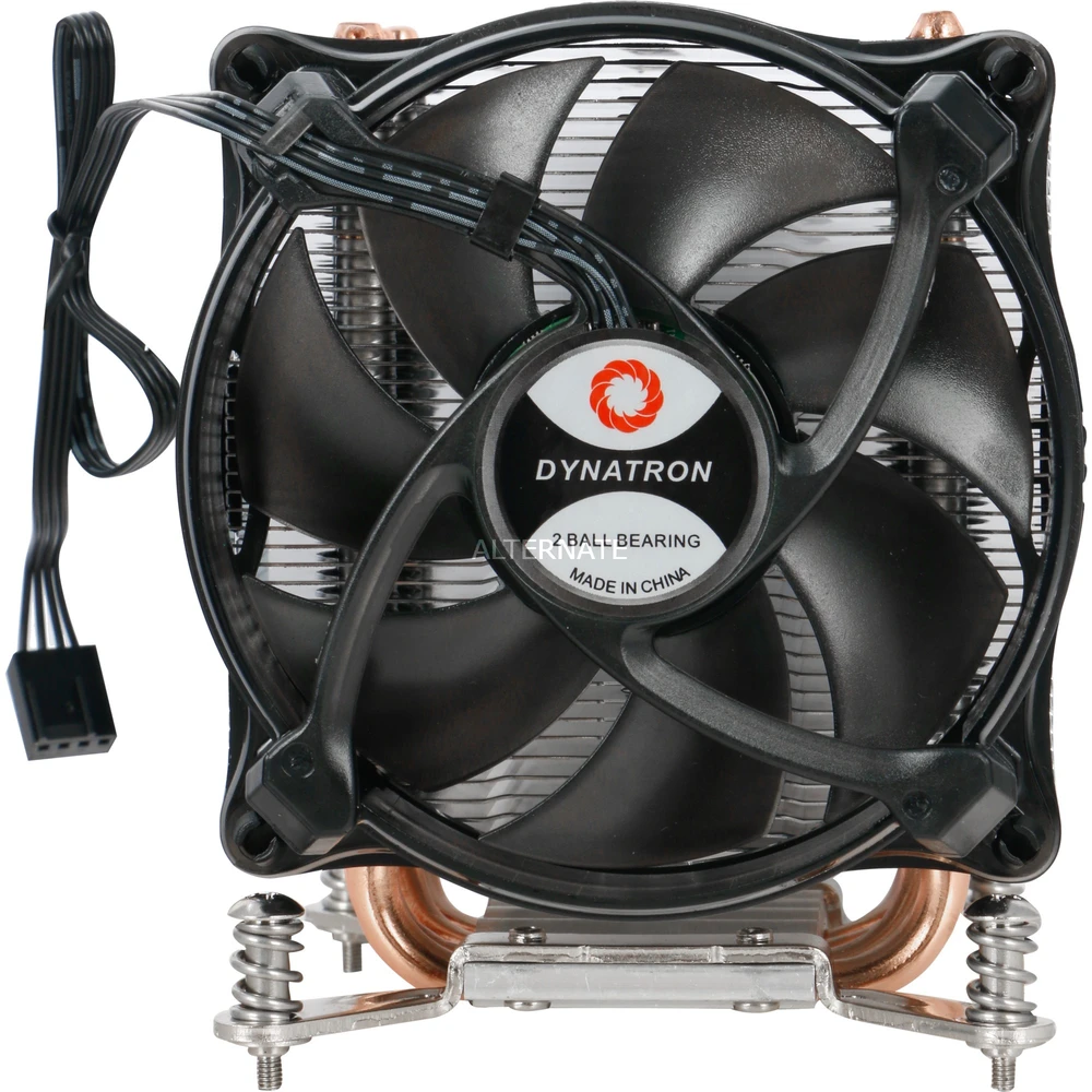 Inter Tech ITT Dynatron Q6 Kompiuterio aušinimo sistema Procesorius Orinis aušintuvas 9,2 cm Juoda 1 vnt