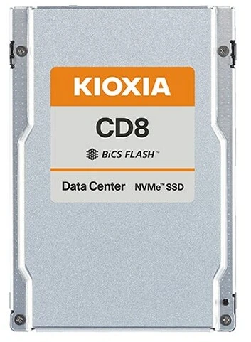 Dysk serwerowy Kioxia CD8-R 7.68TB 2.5'' PCI-E x4 Gen 4 NVMe (KCD8XRUG7T68)