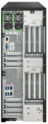 Serveris Fujitsu TX2550M7 6434 8C Gold 32GB 8SFF 2x900W (Speditionsversand)