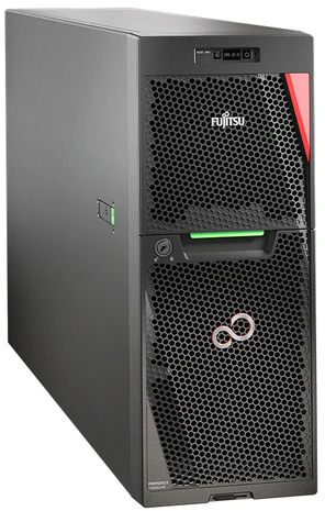 Serveris Fujitsu TX2550M7 6434 8C Gold 32GB 8SFF 2x900W (Speditionsversand)