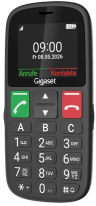 Funkcinis telefonas Gigaset GL30 Juodas