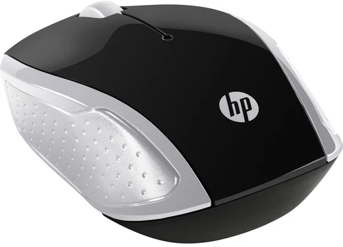 Hewlett Packard (HP) HP belaidė pelė 200 USB-A 3 mygtukai Sidabrinis/Juodas