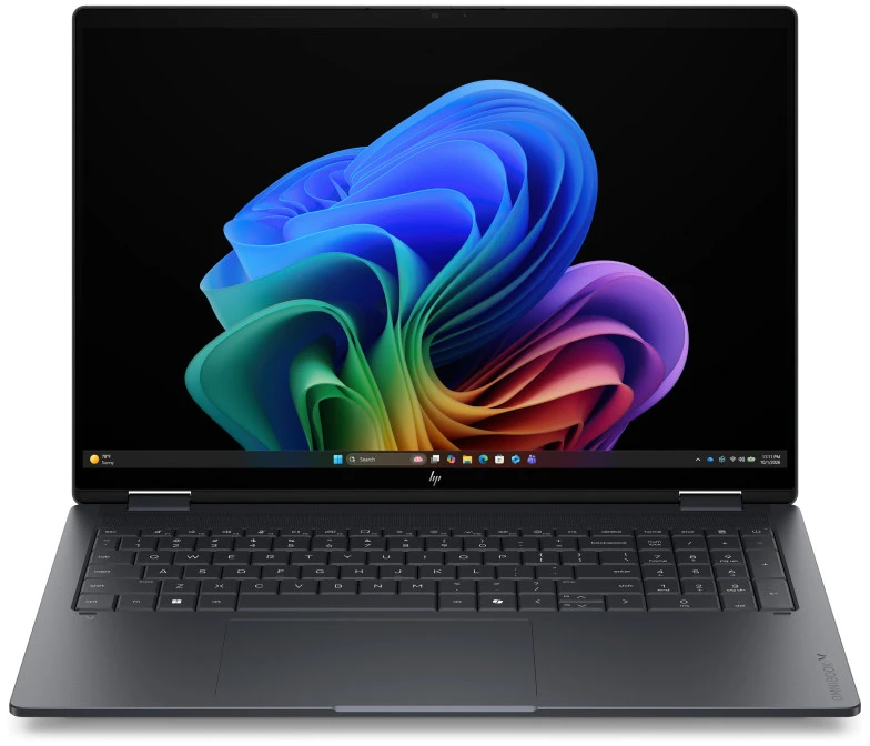 HP OmniBook X Flip Next Gen AI nešiojamas kompiuteris 16" 3K lietimui jautrus Core Ultra 7 356H 32GB/1TB SSD Windows 11 - 16-cb0475ngx