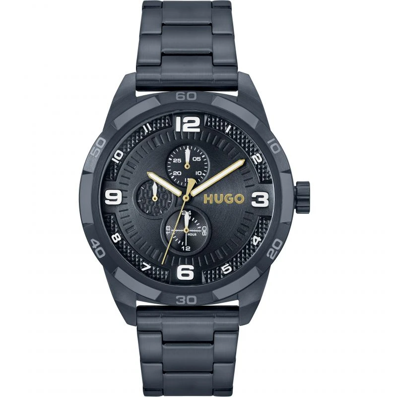 Hugo Boss Laikrodis HUGO 1530278. Kvarcas, Spalva mėlyna. Žmogus.