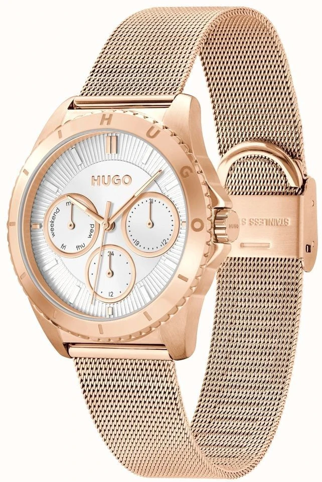 Hugo Boss Laikrodis HUGO 1540161. Kwarcowy, Kolor balta. Kobieta.