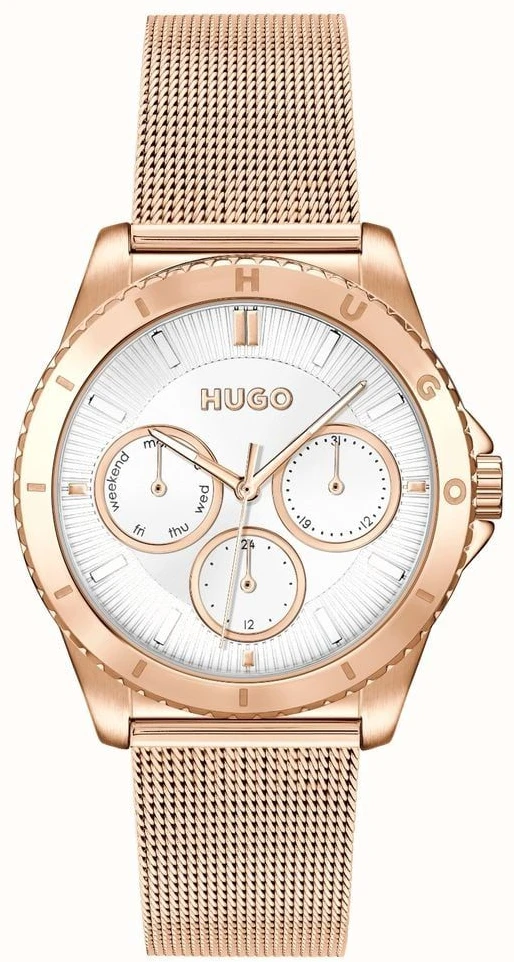 Hugo Boss Laikrodis HUGO 1540161. Kwarcowy, Kolor balta. Kobieta.