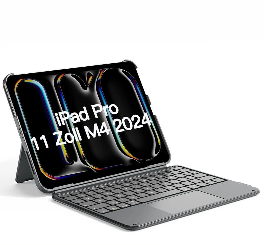 inateck klaviatūra iPad 04122-11 pilka [KB04122-11_gray]
