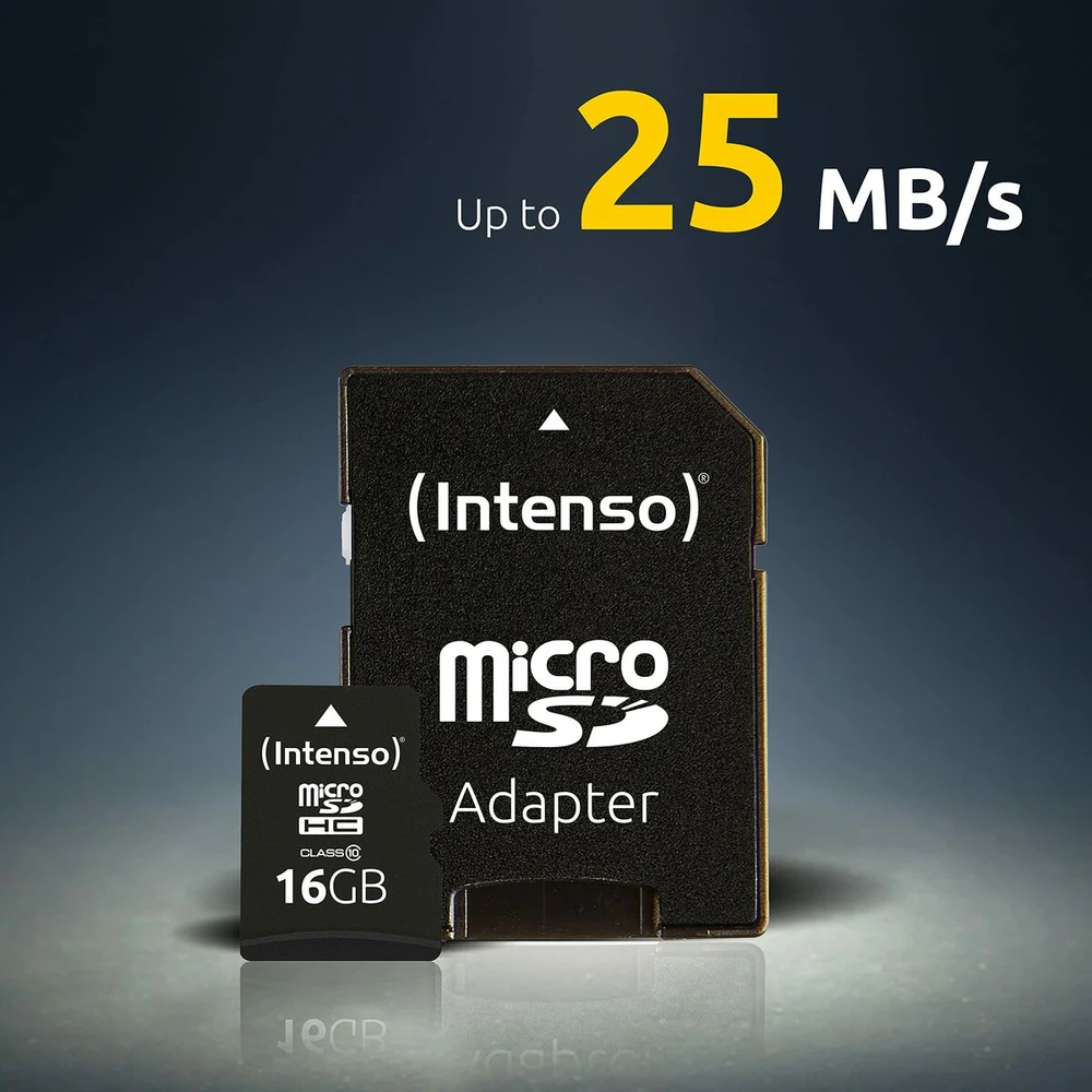 Intenso SD MicroSD atminties kortelė 128GB SDXC Class10