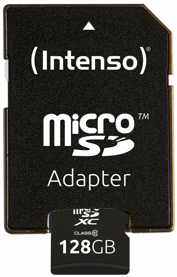 Intenso SD MicroSD atminties kortelė 128GB SDXC Class10