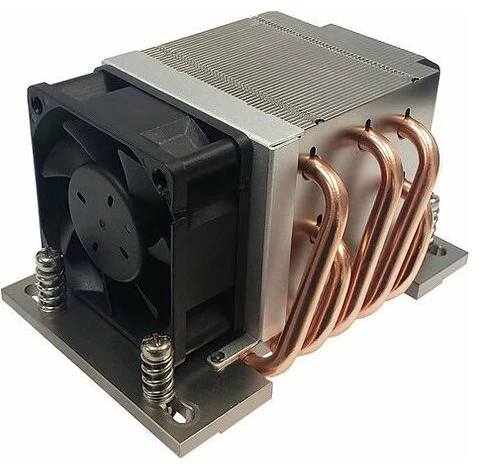 Inter Tech ITT Dynatron A54 Kompiuterio aušinimo sistema Procesorius Orinis aušintuvas 6 cm Juoda, Pilka 1 vnt