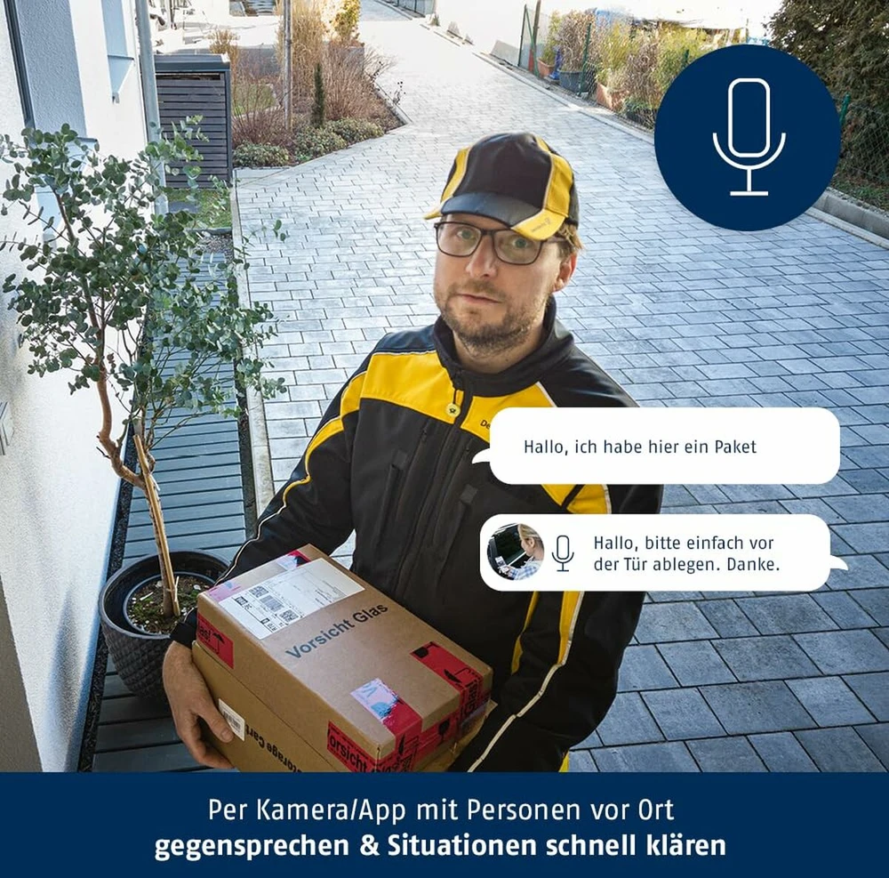 ABUS PPIC46520 apsaugos stebėjimo kamera CCTV stebėjimo kamera Lauke 2048 x 1536 pikseliai Siena