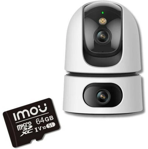 IP kamera Imou Ranger Dual Pro 10MP (5MP+5MP) su 64GB atminties kortele