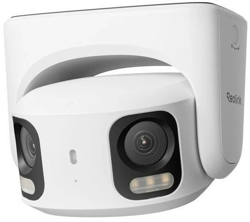 Reolink | UHD dviejų objektyvų PoE stebėjimo kamera su 180° panoraminiu vaizdu | RP-PCT16MD | Dvigubi objektyvai | 16 MP | F2.8mm/F1.6 | IP67 | H.265/H.264 | „Micro SD“, maks. 512 GB