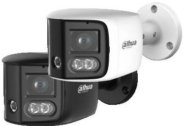 Dahua IP kam. AI 6+6MP cilindr. 180 laipsnių STARLIGHT, IR+LED pašviet. iki 30m, 12MP(5000x2500)20fps, 2.8