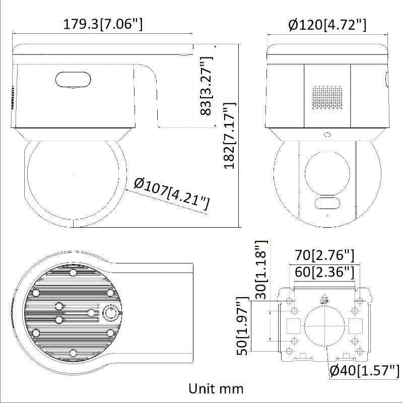 Hikvision DS-2DE3A400BW-DE/W(F1)(T5) - IP camera