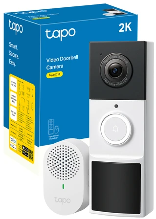TP-Link Tapo D210 Juoda, Balta