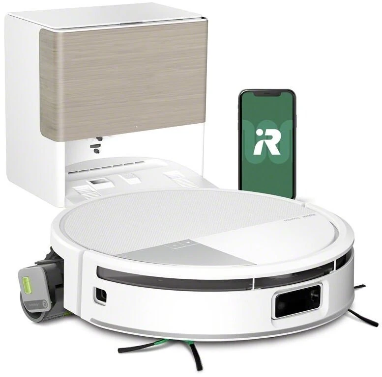 iRobot 705 Combo Max dulkių siurblys ir drėgnas valymo robotas, Baltas