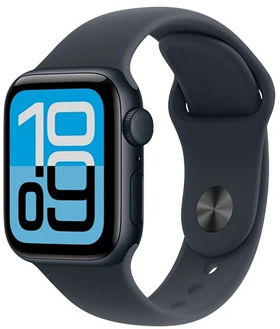 Išmanusis laikrodis Apple Watch SE 3 (2025) GPS 40mm Midnight Aliuminio Case with Sport Band S/M - Midnight
