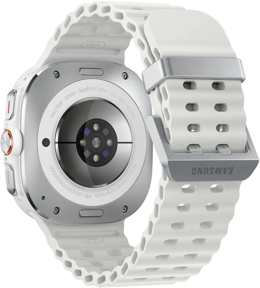 Išmanusis laikrodis Samsung Galaxy Watch Ultra L705 (2025) 47mm LTE Region East – Titanium Baltas
