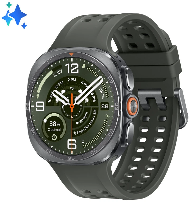 Išmanusis laikrodis Samsung Watch Ultra2 SM-L715 47mm LTE Sidabrinis