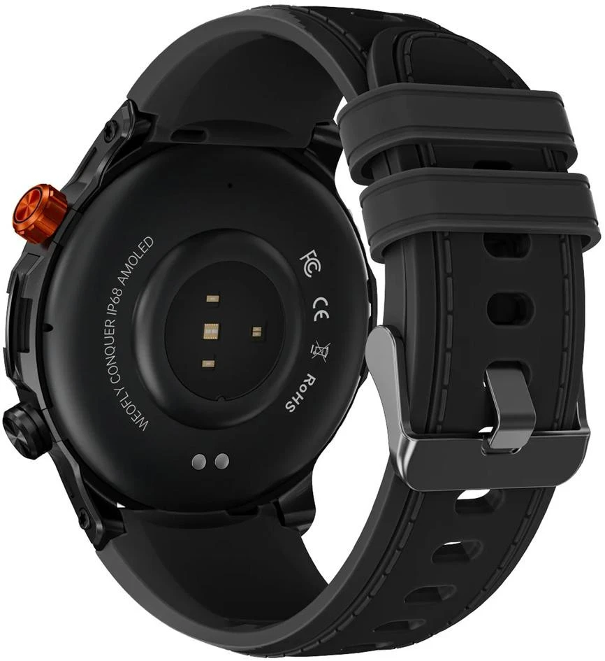 Weofly Conquer Išmanusis laikrodis - Multifunction Watch Bluetooth 5.3 Juodas