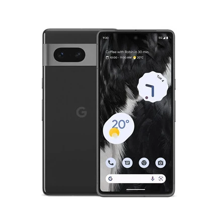 Google Pixel 7 5G Android išmanusis telefonas su 8/128 GB atmintimi, Juodos spalvos