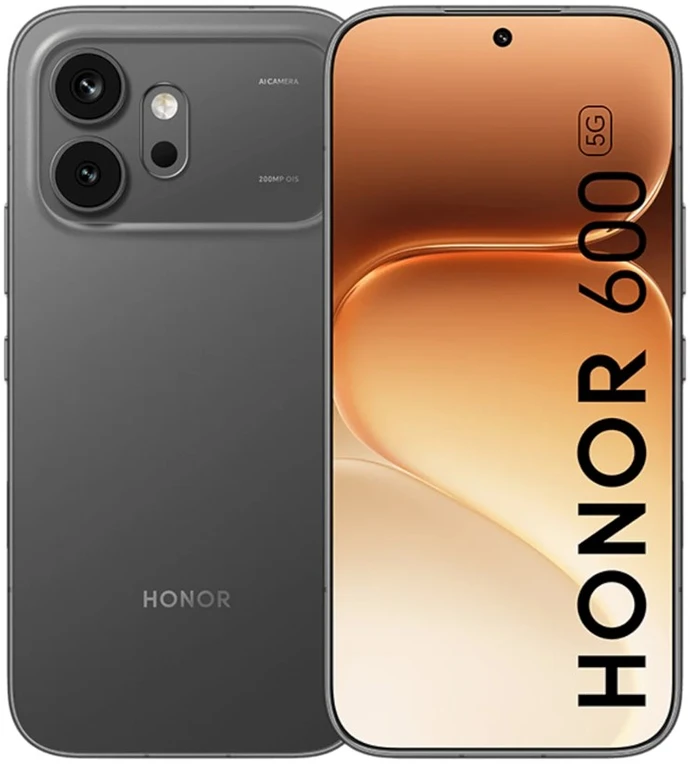 Išmanusis telefonas Honor 600 5G Dual SIM 8GB RAM 256GB Juodas EU