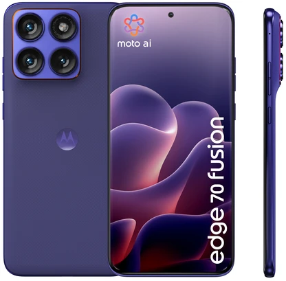 Išmanusis telefonas Motorola Edge 70 Fusion 5G 256GB orient mėlynas