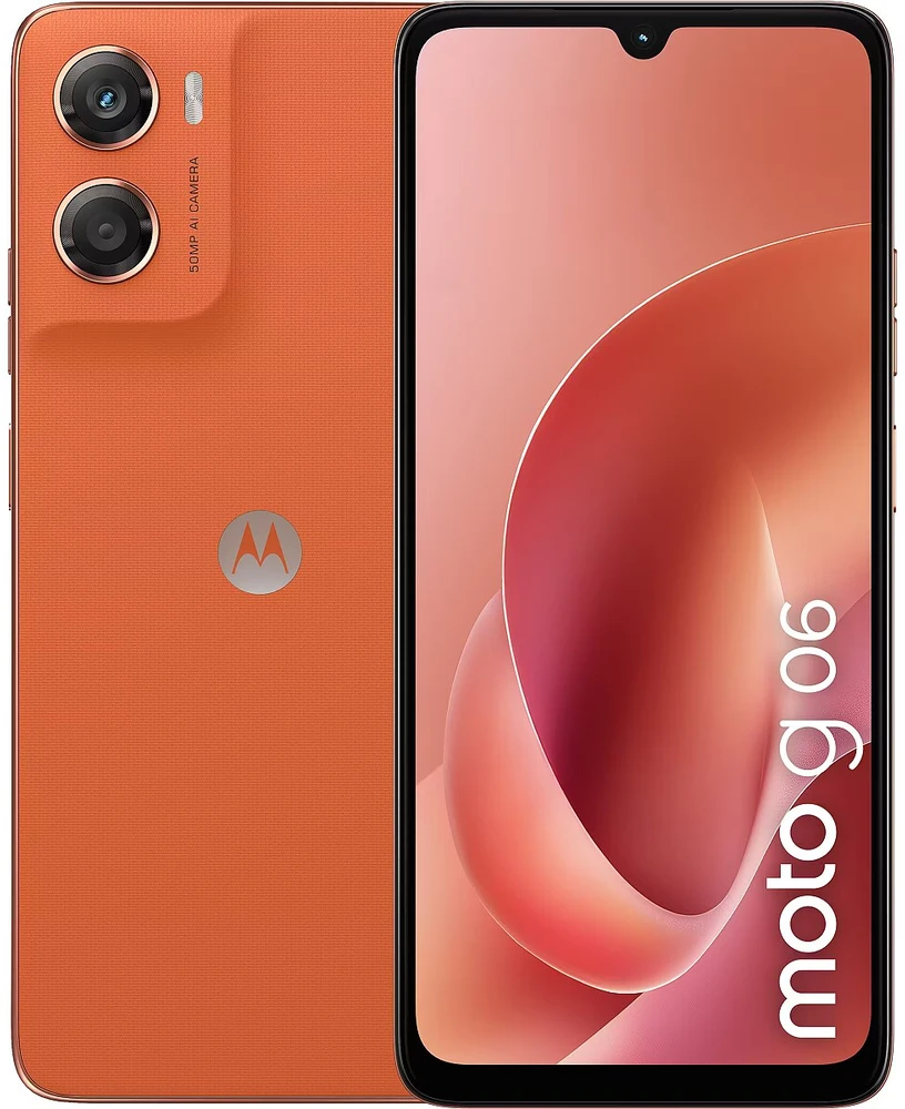 Motorola XT2535-14 Moto G06 4/256GB arabesque oranžinis