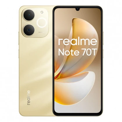 Išmanusis telefonas REALME Note 70T 4/128GB Beach Gold