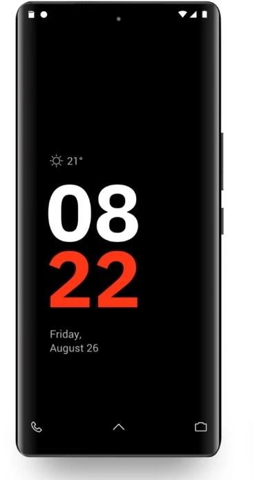 Išmanusis telefonas Volla Phone Quintus su Volla OS Juodas