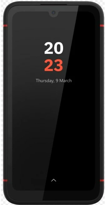 Išmanusis telefonas Volla Phone X23 su Ubuntu Touch, lauko Juodas
