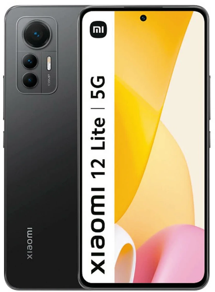 Xiaomi 12 Lite 8GB + 128GB, juodas