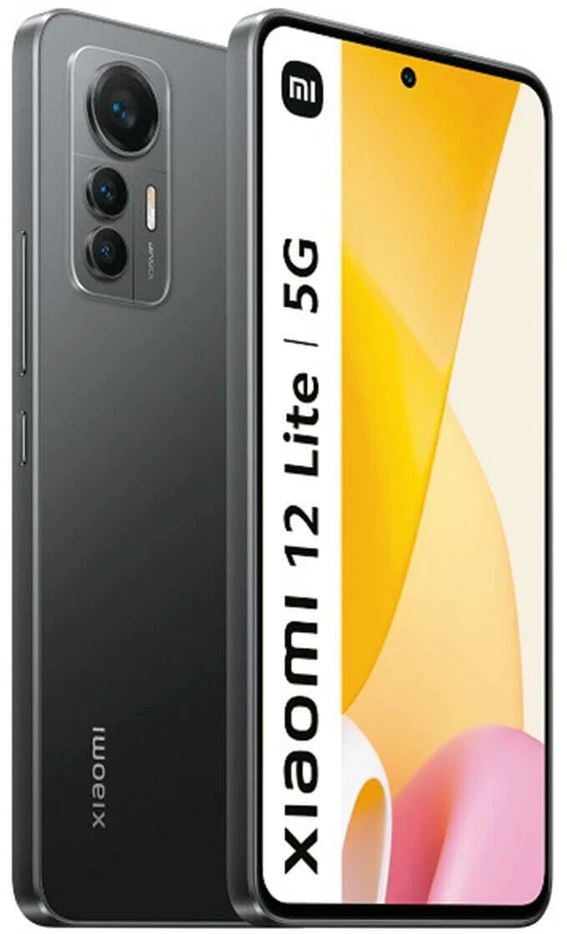 Xiaomi 12 Lite 8GB + 128GB, juodas