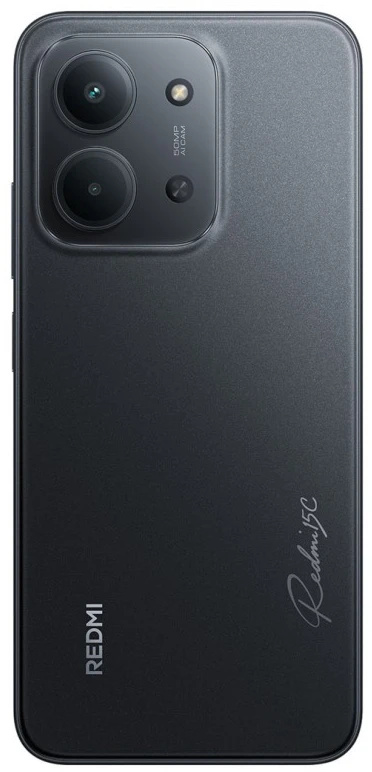 Išmanusis telefonas Xiaomi Redmi 15C 4/256GB Juodas (69535)