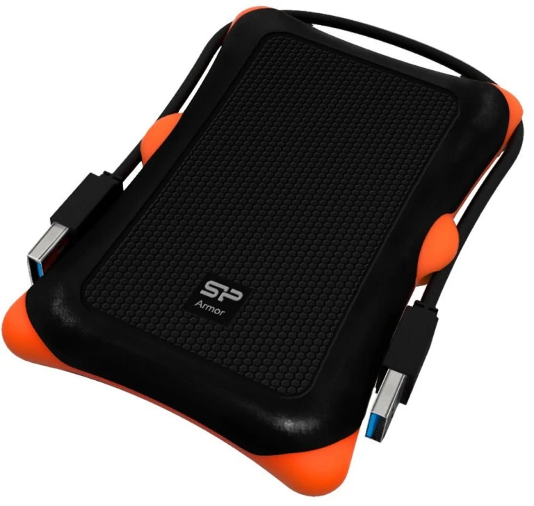 Išorinis kietasis diskas HDD Silicon Power Armor A30 1TB Juodas (SP010TBPHDA30S3K)