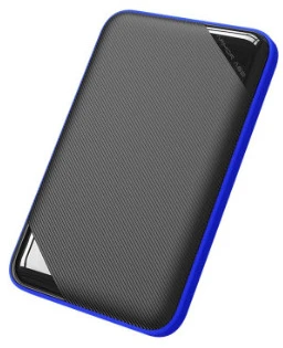 Išorinis kietasis diskas HDD Silicon Power A62 Game Drive 2TB Juodas-Mėlyna (SP020TBPHD62SS3B)