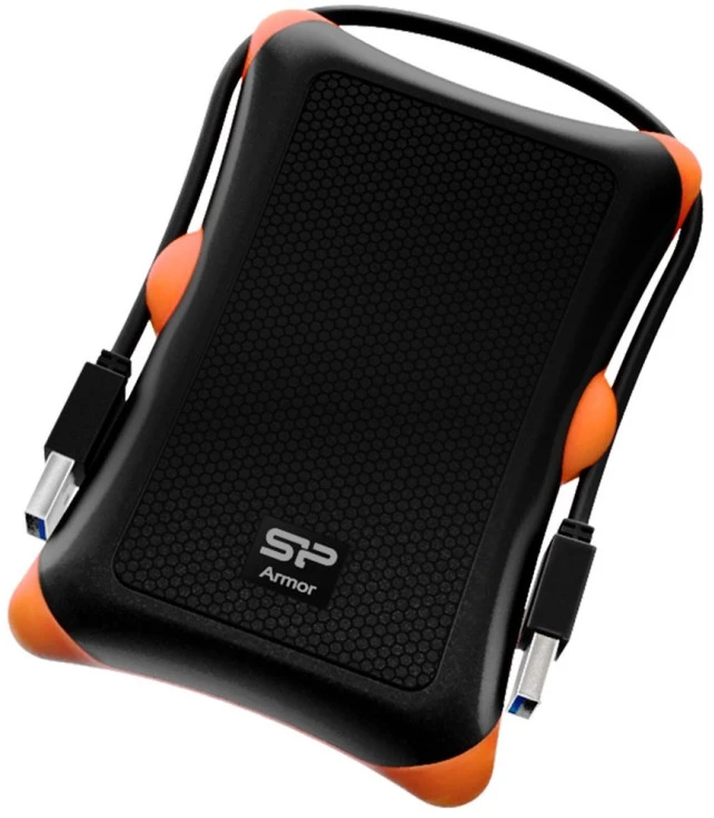Išorinis kietasis diskas HDD Silicon Power Armor A30 1TB Juodas (SP010TBPHDA30S3K)