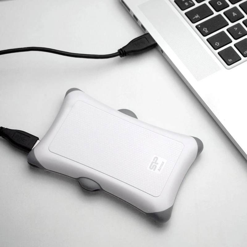 Kietasis diskas Silicon Power Armor A30 2TB 2.5", USB 3.1, Baltas