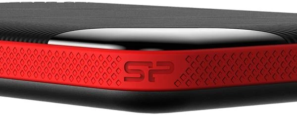Išorinis kietasis diskas HDD Silicon Power Armor A62 5TB Juodas-red (SP050TBPHD62LS3K)