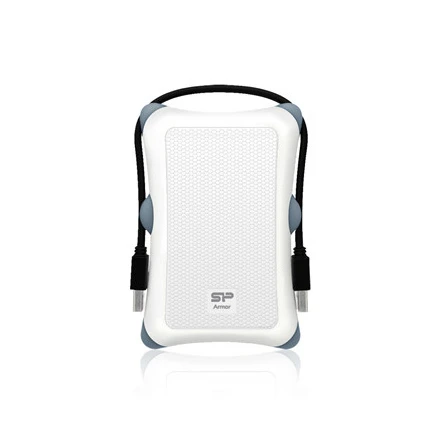 Išorinis kietasis diskas HDD Silicon Power Armor A30 1TB Baltas (SP010TBPHDA30S3W)