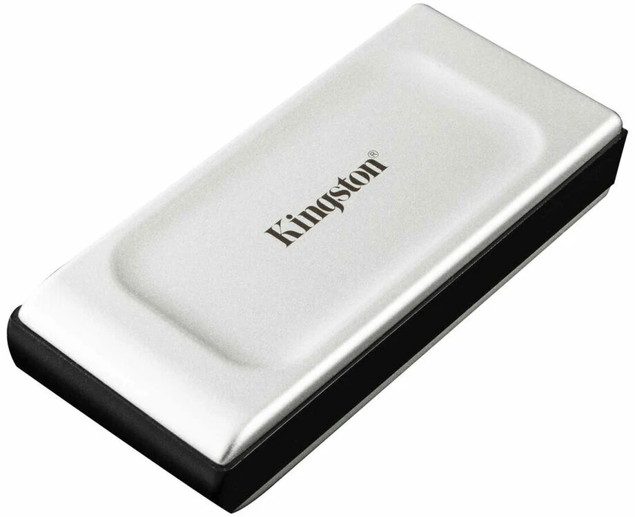Išorinis kietasis diskas SSD Kingston XS2000 500GB Juodas-sidabrinis (SXS2000/500G)